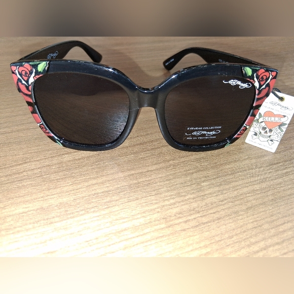 Ed Hardy Love Kills Slowly Collection Sunglasses UV...